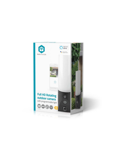 Kamera Nedis Smartlife Model Wificol20Bk, Zewnętrzna, Wi-Fi