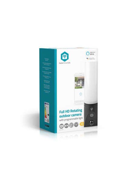 Kamera Nedis Smartlife Model Wificol20Bk, Zewnętrzna, Wi-Fi