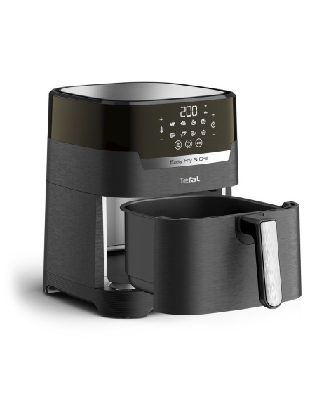 Tefal Easy Fry & Grill Ey5058 Pojedyńczy 4,2 L Autonomiczny 1550 W Frytkownica Na Gorące Powietrze Czarny