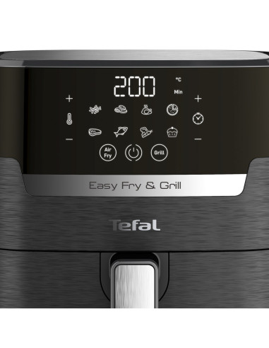 Tefal Easy Fry & Grill Ey5058 Pojedyńczy 4,2 L Autonomiczny 1550 W Frytkownica Na Gorące Powietrze Czarny