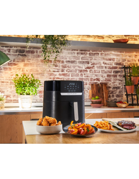 Tefal Easy Fry & Grill Ey5058 Pojedyńczy 4,2 L Autonomiczny 1550 W Frytkownica Na Gorące Powietrze Czarny