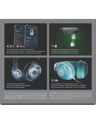 Słuchawki Steelseries Arctis Nova 3X Wireless For Xbox, Aqua
