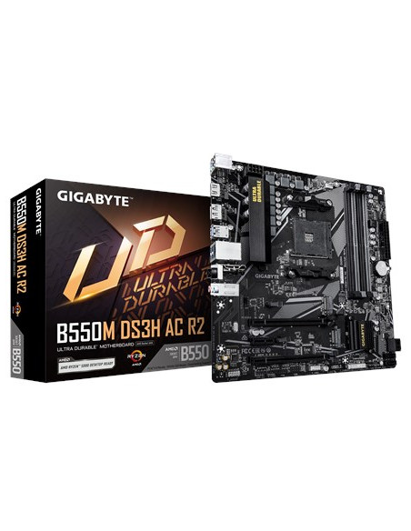 Płyta Główna Mb Amd B550 Sam4 Matx/B550M Ds3H Ac R2 Gigabyte