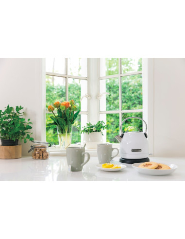 Czajnik Elektryczny Kitchenaid 5Kek1222Ewh (1500W 1.25L  Kolor Biały)