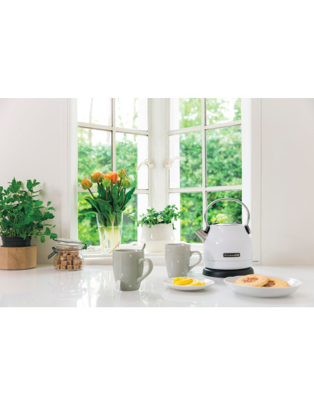 Czajnik Elektryczny Kitchenaid 5Kek1222Ewh (1500W 1.25L  Kolor Biały)