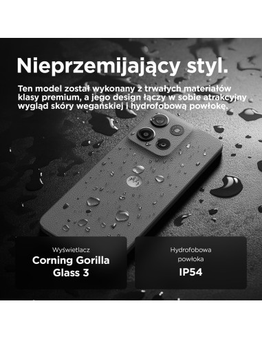 Smartfon Motorola Moto G15, 17.1 Cm (6.72"), 4 Gb Ram, 128 Gb Rom, 50 Mp Kamera, Android 15, Kolor Szary