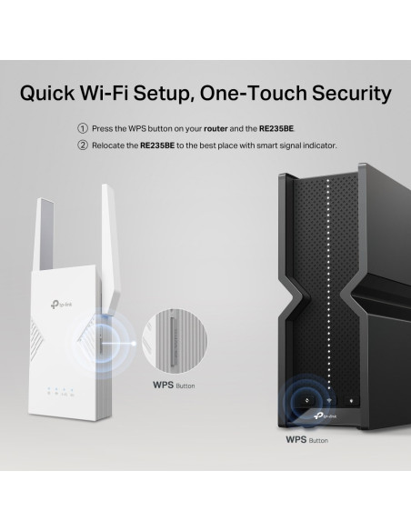 Wzmacniacz Sygnału Wi-Fi 7 Tp-Link Re235Be Be3600