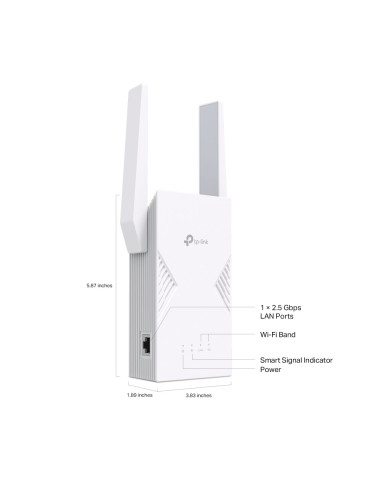 Wzmacniacz Sygnału Wi-Fi 7 Tp-Link Re235Be Be3600