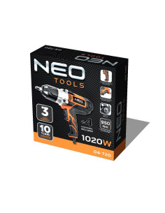 Neo Tools 04-720 Wkrętak Zasilany/Zakrętark Udarowy