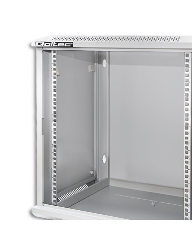 Szafa Rack 19" | 12U | 600 X 635 X 600 | Szara | Wisząca