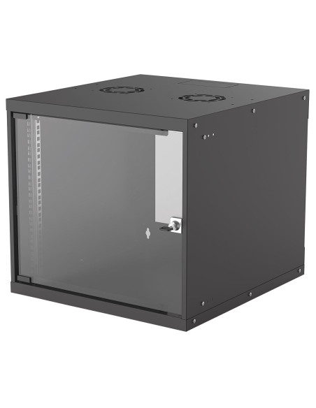 Szafka Wisząca 9U 540X560 Rack 19 Basic Flatpack Czarna