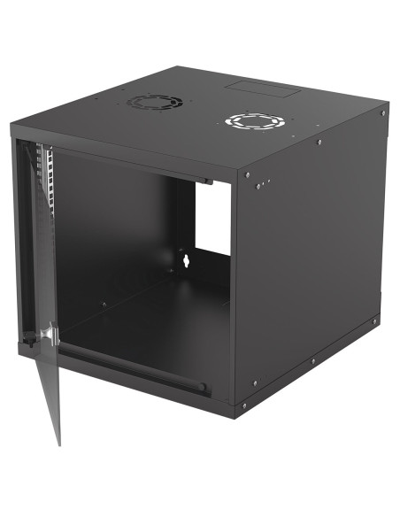 Szafka Wisząca 9U 540X560 Rack 19 Basic Flatpack Czarna