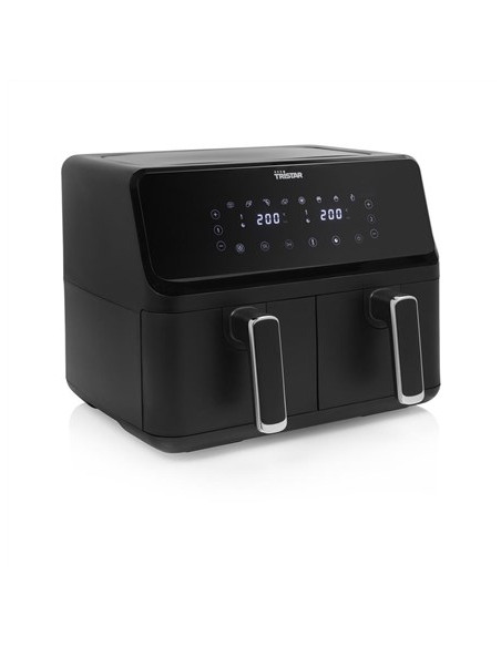 Frytkownica Tristar Airfryer Z Podwójnym Koszem Fr-9026 Moc 2700 W Pojemność 8 L Czarny