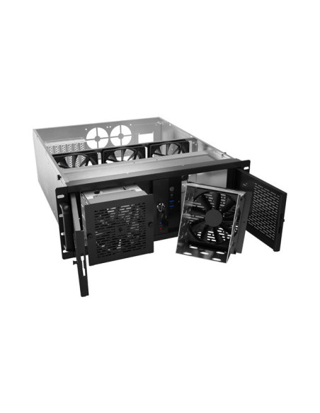 Obudowa Do Serwera Modułowego Rack 4U Lanberg Sc01-5204-12B
