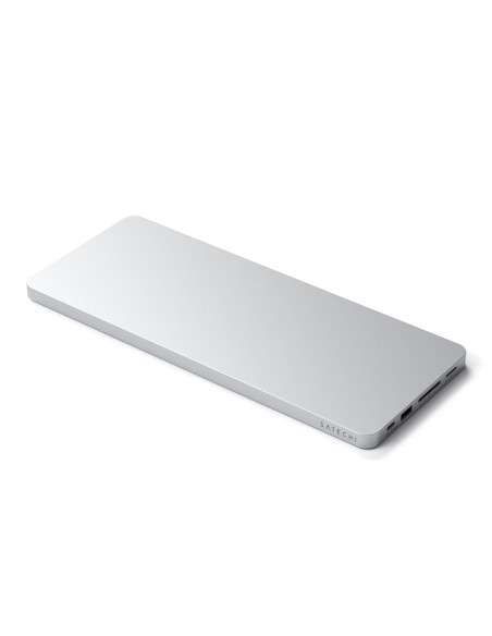 Satechi St-Ucisds Stacja Dokująca Do Laptopa I Replikator Portów Przewodowa Usb 3.2 Gen 2 (3.1 Gen 2) Type-C Srebrny