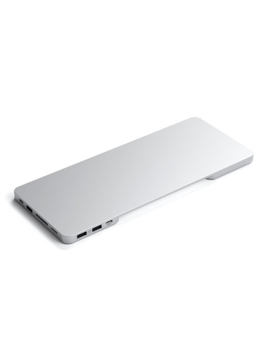 Satechi St-Ucisds Stacja Dokująca Do Laptopa I Replikator Portów Przewodowa Usb 3.2 Gen 2 (3.1 Gen 2) Type-C Srebrny