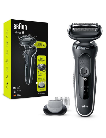 Braun Series 5 51-W1600S Golarka Foliowa Czarny, Biały