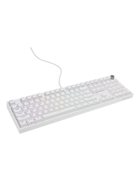 Genesis Nkg-2300 Klawiatura Uniwersalne Usb Qwerty Angielski Biały