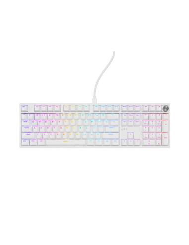 Genesis Nkg-2300 Klawiatura Uniwersalne Usb Qwerty Angielski Biały