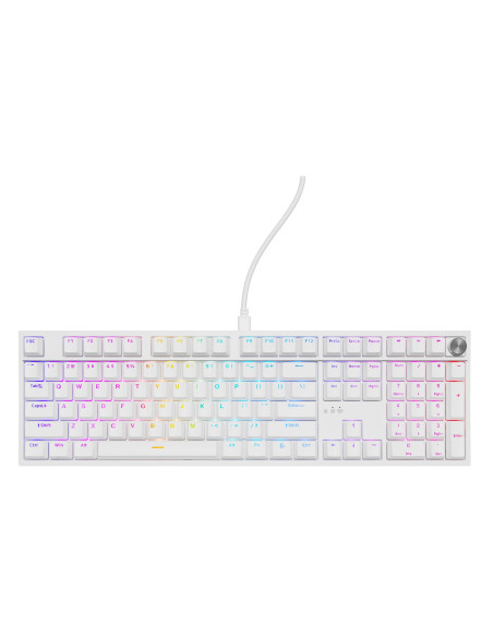 Genesis Nkg-2300 Klawiatura Uniwersalne Usb Qwerty Angielski Biały