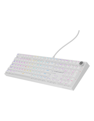 Genesis Nkg-2300 Klawiatura Uniwersalne Usb Qwerty Angielski Biały
