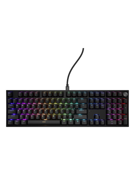 Klawiatura Genesis Thor 404 Usb Qwerty Angielski Czarny