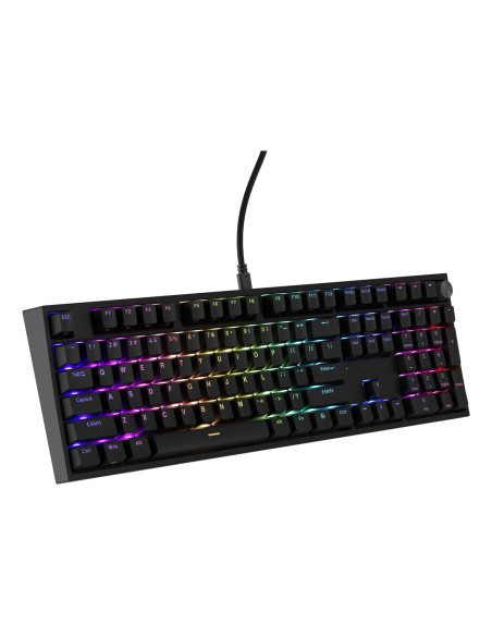 Klawiatura Genesis Thor 404 Usb Qwerty Angielski Czarny