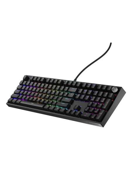 Klawiatura Genesis Thor 404 Usb Qwerty Angielski Czarny
