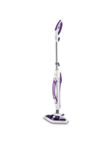 Polti Vaporetto Sv440_Double Mop Parowy 0,3 L 1500 W Fioletowy, Biały