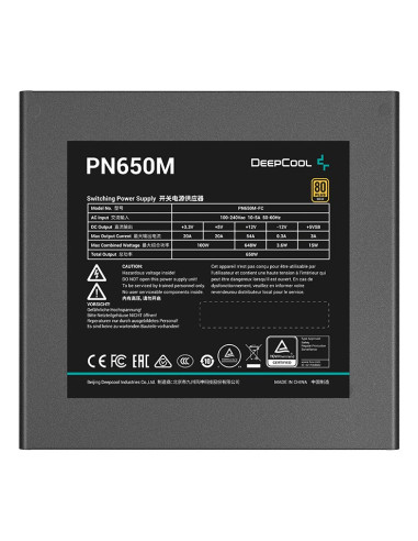 Zasilacz 80Plus Gold | Zobacz Materiał Pn650M | 650 W