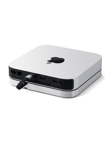 Satechi Stand & Hub - Podstawka I Hub Do Mac Mini/Studio (Usb-C 3.2, Usb-A 3.2, 2X Usb-A 3.0, 3,5Mm Jack, Port Micro/Sd, Nvme/M.