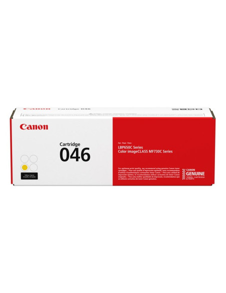 Canon 046 Kaseta Z Tonerem 1 Szt. Oryginalny Żółty