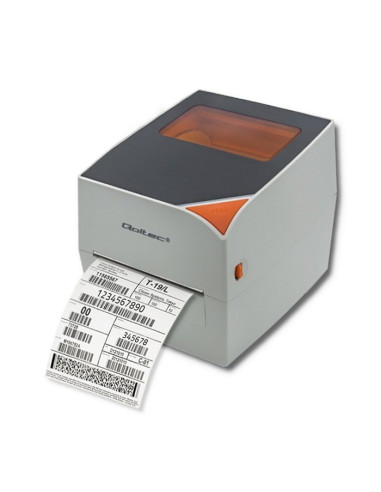 Qoltec 50245 Drukarka Etykiet Linia Termalna 203 X 203 Dpi 127 Mm/S Przewodowa