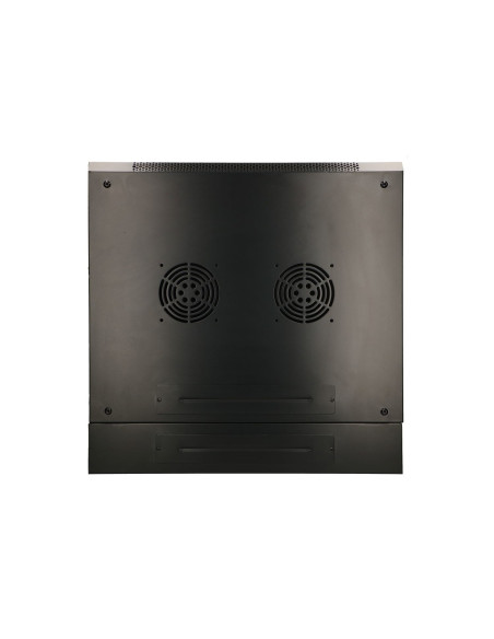 Extralink Szafa Rack 6U 600X600 Azh Czarna Montowana Na Ścianie, Dwusekcyjna