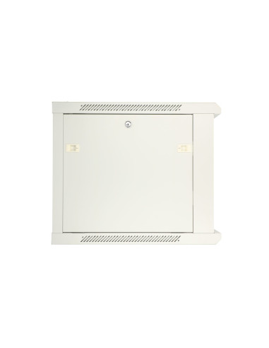 Extralink Szafa Rack 12U 600X450 Asp Szara Montowana Na Ścianie, Drzwi Blaszane Pełne