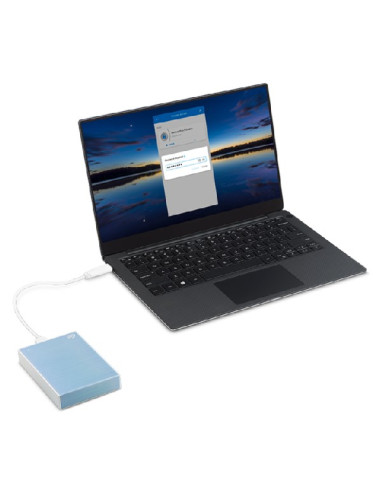 Seagate One Touch Zewnętrzny Dysk Twarde 2 Tb Micro-Usb B 3.2 Gen 1 (3.1 Gen 1) Niebieski