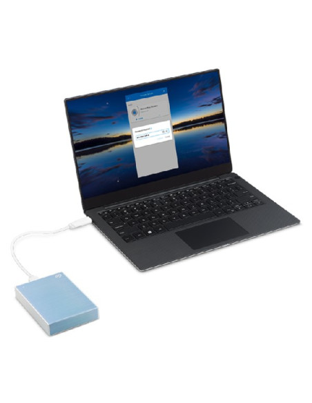 Seagate One Touch Zewnętrzny Dysk Twarde 2 Tb Micro-Usb B 3.2 Gen 1 (3.1 Gen 1) Niebieski