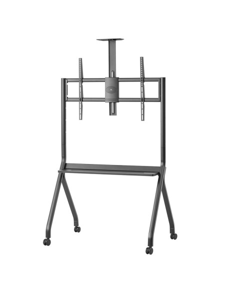 Maclean Wózek Do Tv, Półka Na Kamerę, Na Kółkach, 55-100", Max. Obciążenie 120Kg/10Kg Półka, Max. Vesa 900X600 Mc-114 B