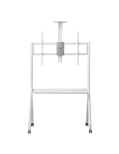 Maclean Stand / Wózek Do Tv, Półka Na Kamerę, Na Kółkach, 55-100", Max. Obciążenie 120Kg/10Kg Półka, Max. Vesa 900X600 Mc-114