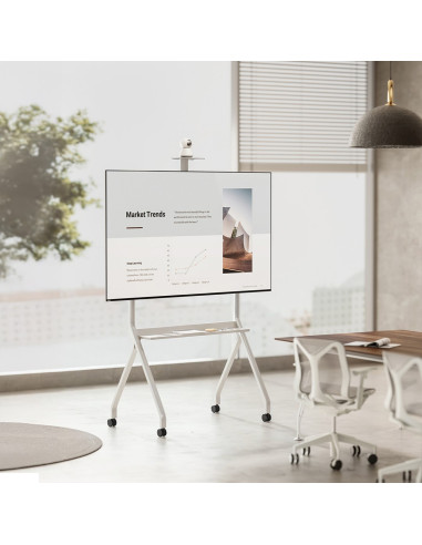 Maclean Stand / Wózek Do Tv, Półka Na Kamerę, Na Kółkach, 55-100", Max. Obciążenie 120Kg/10Kg Półka, Max. Vesa 900X600 Mc-114