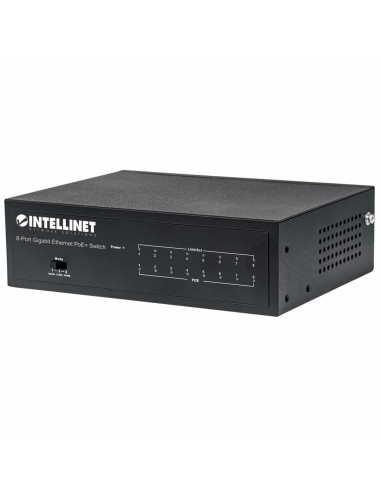 Gigabit Switch 8X 1000Mbps Rj45 Poe/Poe+ 60W Vlan