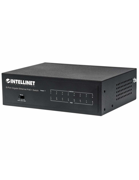 Gigabit Switch 8X 1000Mbps Rj45 Poe/Poe+ 60W Vlan