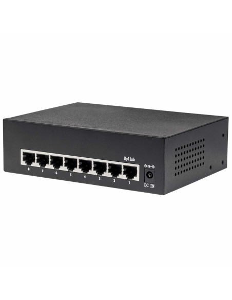 Gigabit Switch 8X 1000Mbps Rj45 Poe/Poe+ 60W Vlan