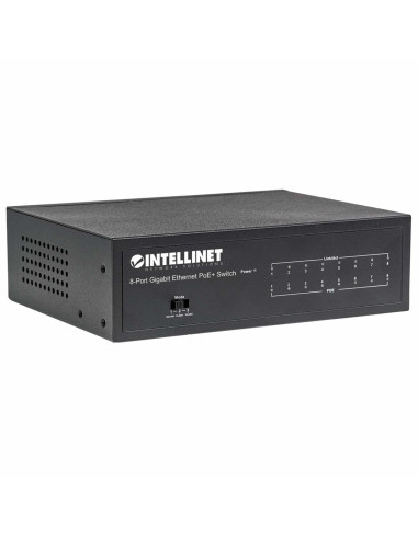 Gigabit Switch 8X 1000Mbps Rj45 Poe/Poe+ 60W Vlan