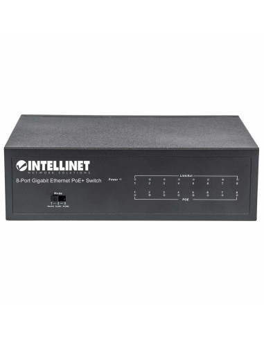 Gigabit Switch 8X 1000Mbps Rj45 Poe/Poe+ 60W Vlan