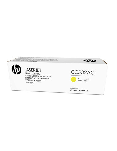 Hp Contract Cartridge No.304A Yellow Cc532Ac