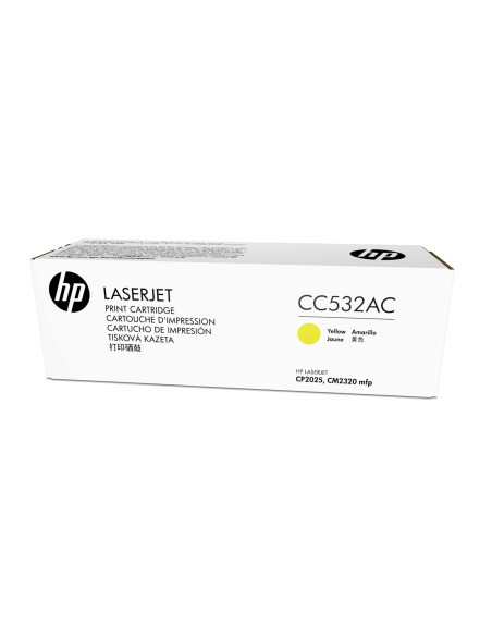 Hp Contract Cartridge No.304A Yellow Cc532Ac