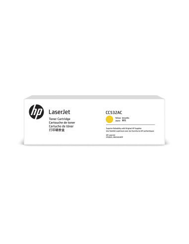 Hp Contract Cartridge No.304A Yellow Cc532Ac