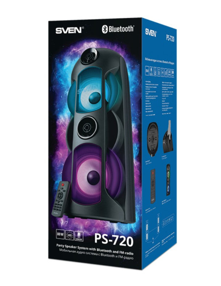 Sven Głośnik Bluetooth Ps-720