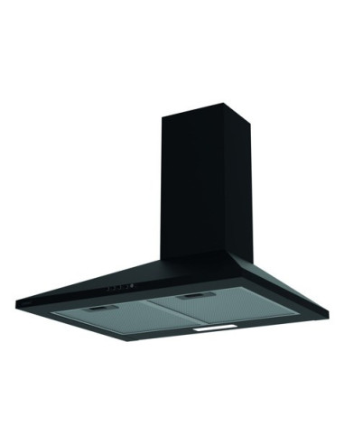 Kaptur Cata, Vk 6000 Bk, Montaż Na Ścianie, Klasa Efektywności Energetycznej A, Szerokość 60 Cm, 395 M3/H, Mechaniczny, Doprowad